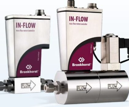 In flow mass flow controllers